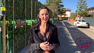 Laura, sexy 34-year-old Italian, dominates with charm.