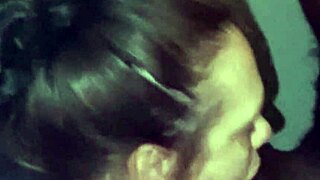 Curvy mature cougar licks thick black cock in bedroom