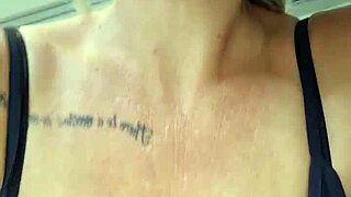 alinemilf deepthroats and gags on cum in retro style.