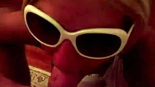 hot blonde milf slut draining my dick of jizz in bikini