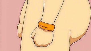 Chichi in light blue trunks got her asshole gapped by Trunks
