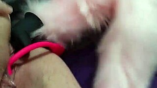 Chubby Fox Enjoys Double Penetration Fun