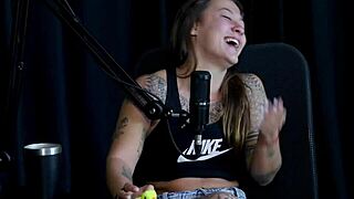 Indian babe handles Kidi Bengala in wild exhibitionist handjob session