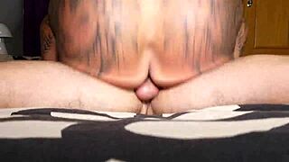 Scissoring and tit wrestling lead to hot anal