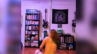 Black Lingerie Rock And Roll Strip