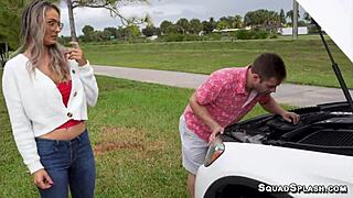 The hottest MILF Mandy Rhea gets banged and facialized
