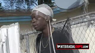 A black guy has sex with two fat women one after another