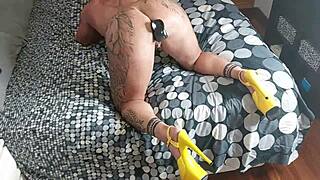 Super hot girl in anal sex and double penetration action
