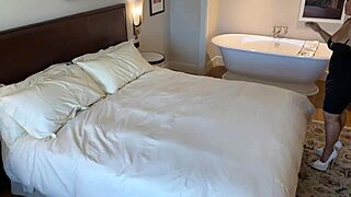 Asian Stepmom's Steamy Vacation Sex in Early Morning