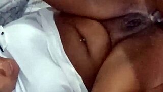 The slut took milk from the cock and sucked it with pleasure