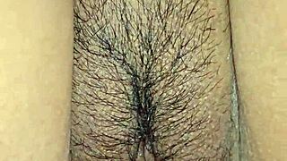 latina milf cums on her wet pussy with real orgasm, so juicy 😍