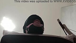 A hot mature beauty gets bound and gagged