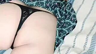 Petite Latina Milf Bent Over In Doggystyle Gets Her Pussy Eaten And Filled With Cumshot