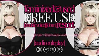 Midnight Meadows presents erotic audio with a feminization twist for FF M enthusiasts