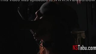 Bound and bred redhead girls in bed