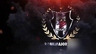 Does Rome Major's white ass bounce mounting blonde curvy Barbi?