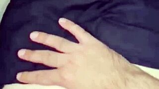 Amoosinas Cums on White Ass in Airport Toilet