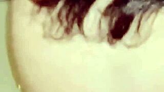 Amoosinas Cums on White Ass in Airport Toilet