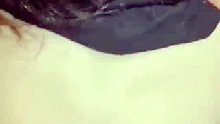 Amoosinas Cums on White Ass in Airport Toilet