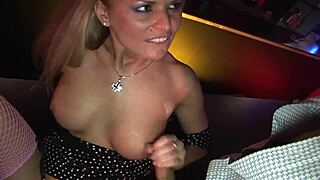 i had hot sex with sweety blonde milf mom, she swallowed and creampied