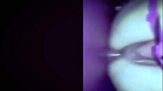 Milf at Dirty Cinema Glory Hole Sucking and Giving Ass