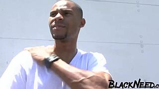 Blonde milf shares a personal story about her interracial encounter