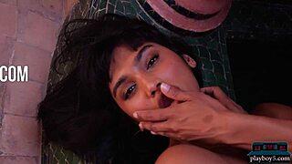 indian milf angel constance strips and shows curves 😍