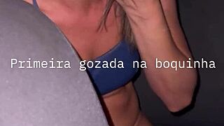 Belinha Takes Three Loads in Her Mouth Today