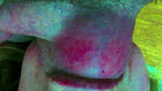 Intriguing Gmilf Teases With Intense Ball Sucking And Licking