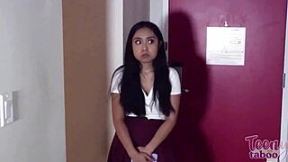 Pervert Professor Seth Brogan Creampies Coed Luna Mills In Bed?