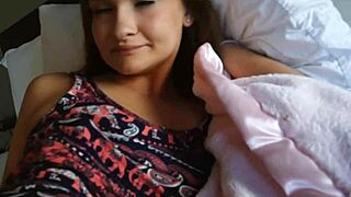 stepmom and stepdad catch stepsis letting stepbro take her hard