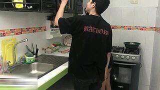 Horny stepsister loves riding her stepbrother's cock every day