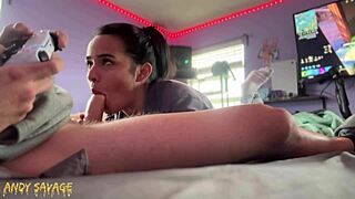 Real Amateur Latina Couple's Wild Rough Day