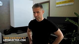 Sasha Rose feels intense anal pleasure in POV.