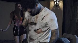 wild foursome banging at the graveyard tonight