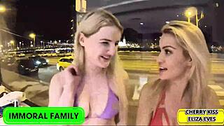 Eliza Eves Bends Over for Deepthroat Teasing