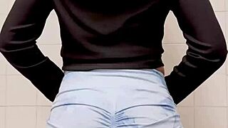 Friend dances at party.