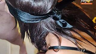 Cheating Slut Wife Sucks and Gets Fucked in MFM Threesome. Who's Next?