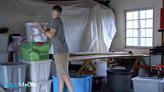 Blonde Milf's Enhanced Tits Overflow With Cum After Thick Dick