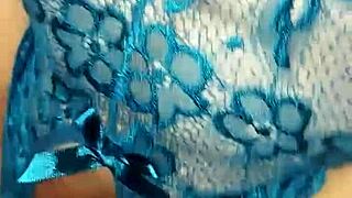 Hey, check out this latina milf masturbating her pussy! 😏