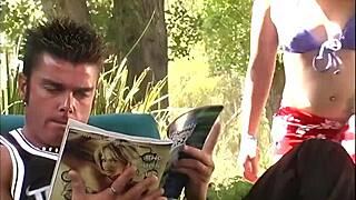 gauge rides cock like a pro in wild session