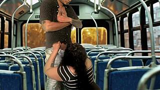 Can we do it again on a moving public bus? I loved banging in transport!
