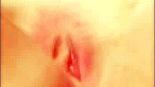 In 2017, amateurs filmed sloppy wet dildo fucking on cell phone