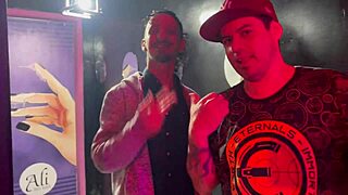 ब्राजीलियन बार में छत से पैंटी लटकी हुई, सेक्सी माहौल!