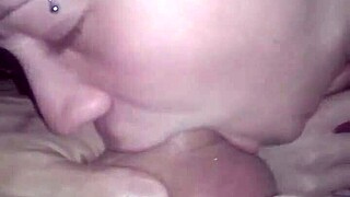 MILF Performs Amazing Deepthroat Blowjob