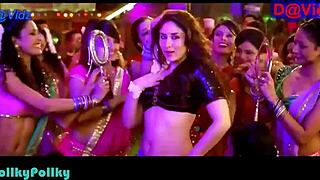 kareena flaunts hottest navel in steamy display