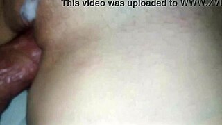 spraying my redhead's big pussy with creampie