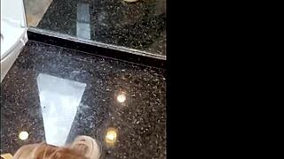 Rich milf Nina Hartley gets fucked hard then licks balls wetly