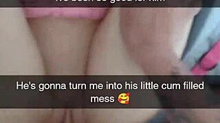 cheating milf wife bred and creampied on snapchat compilation