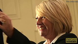 Busty milf amy in domination session with pascal white